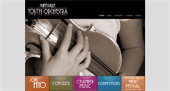 Desktop Screenshot of huntsvilleyouthorchestra.org